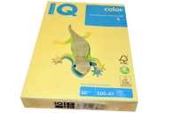 Бумага IQ (АйКью) color А3, 80 г/м,  пастель желтая (цена за 1 лист) YE23 ш/к 00297 оптом
