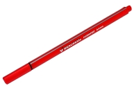 Ручка капиллярная BRAUBERG Aero, КРАСНАЯ, трехгранная, металлический наконечник, 0,4 мм, 142254 оптом