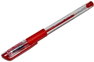 Ручка гелевая с грипом BRAUBERG "EXTRA GT", КРАСНАЯ, стандартный узел 0,5 мм, линия 0, 35 мм, 143920 оптом