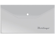 Папка-конверт на кнопке Berlingo, C6, 180мкм, матовая оптом