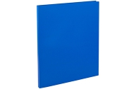 Папка с зажимом OfficeSpace, 14мм, 450мкм, синяя оптом