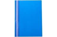 Скоросшиватель OfficeSpace, синяя А4, 160мкм, с прозр. верхом оптом