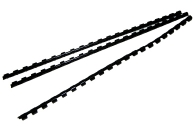 Пружины для переплета пластиковые GBC черные 6 мм, оптом