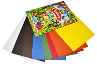 Картон цветной немелованный Creativiki А5, 8 цветов 8 листов, 190 г/м2 оптом