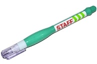 Ручка-корректор STAFF College, 6 мл, метал. наконечник, 225213 оптом
