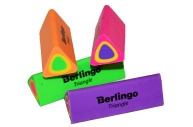 Ластик Berlingo "Triangle", треугольный, термопластичная резина, 44*15*15мм оптом
