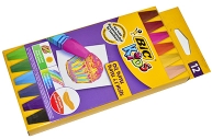 Восковые мелки утолщенные BIC "Kids Wax Crayons", 12 цветов, на масляной основе, шестигранные, 926446 оптом