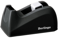 Диспенсер настольный Berlingo для канцелярской клейкой ленты, черный оптом