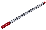 Ручка капиллярная Luxor "Fine Writer 045" красная, 0, 8мм оптом