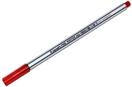 Ручка капиллярная Luxor "Fine Writer 045" кирпично-красная, 0, 8мм оптом