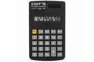 Калькулятор карманный STAFF STF-818 (102х62мм), 8 разрядов, двойное питание, 250142 оптом