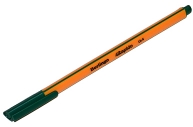 Ручка капиллярная Berlingo "Rapido" зеленая, 0,4 мм, трехгранная оптом