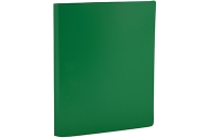 Папка с боковым зажимом OfficeSpace А4, 14мм, 450мкм, пластик, зеленая оптом