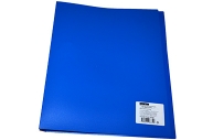 Папка 2 кольца 25мм синий пластик 500мкм А4 OfficeSpace оптом