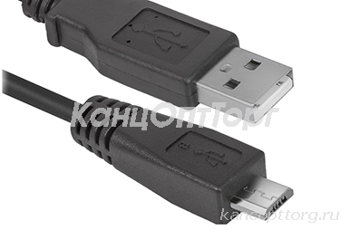  Defender USB08-06 USB2. 0 (A) - microUSB (B), 1, 8,  