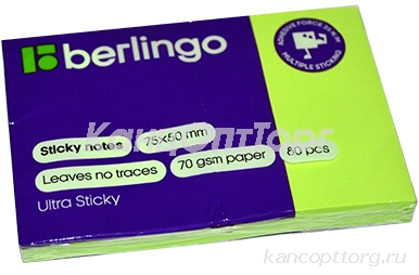   Berlingo "Ultra Sticky", 50*75, 80,   