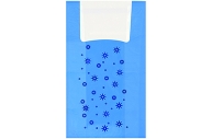 Пакет-майка OfficeClean "Звезды ", ПНД, 30+16*60см, 15мкм, голубой оптом