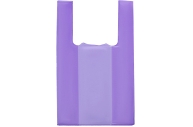 Пакет "Фиолетовый", полиэтиленовый, майка, 25 х 45 см, 10 мкм оптом