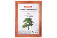 Рамка 15х20 см, дерево, багет 18 мм, BRAUBERG Pinewood, красное дерево, стекло, подставка, 391217 оптом