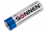Батарейки, SONNEN Super Alkaline, АА (LR6, 15А), алкалиновые, пальчиковые, блистер, 451094 оптом
