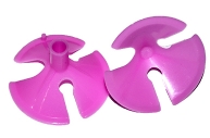 Держатель-зажим для шаров, d=0, 6 см, цвет светло-розовый оптом