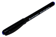 Ручка-роллер CENTROPEN, СИНЯЯ, трехгранная, корпус черный, узел 0, 7 мм, линия письма 0, 6 мм, 4665, 3 оптом