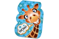 Закладка магнитная "Wow!" жираф  4692487 оптом