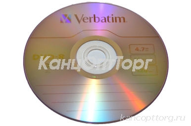  DVD-R () VERBATIM 4, 7Gb 16x 50 Cake Box 