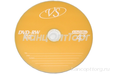  DVD-RW VS 4, 7Gb Bulk 