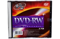  DVD-RW, VS, 4, 7 Gb, 4 x Slim Case, 1 , VSDVDRWSL01 