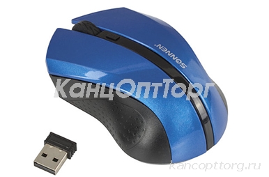   SONNEN WM-250Bl, USB, 1600 dpi, 3  + 1 -, , , 512 