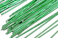 Проволока для изготовления цветов "Тёмно-зелёная хром" длина 40 см сечение 0, 7 мм  5289263 оптом