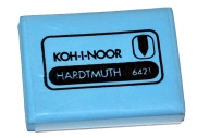 Ластик-клячка KOH-I-NOOR, 47x36x10 мм, мягкий, голубой, 6421018009KD оптом