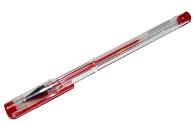 Ручка гелевая неавтоматическая Attache красный стерж., 0,5 мм, без манж оптом