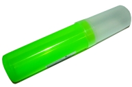 Пенал-тубус СТАММ "Creative", пластиковый, 190х45 мм, 5 цветов ассорти, ПН35 оптом