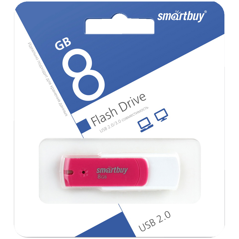  Smart Buy "Diamond"  8GB, USB 2.0 Flash Dri 
