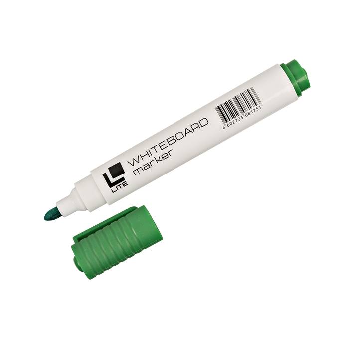 Маркер для досок LITE 3 мм зеленый круглый оптом