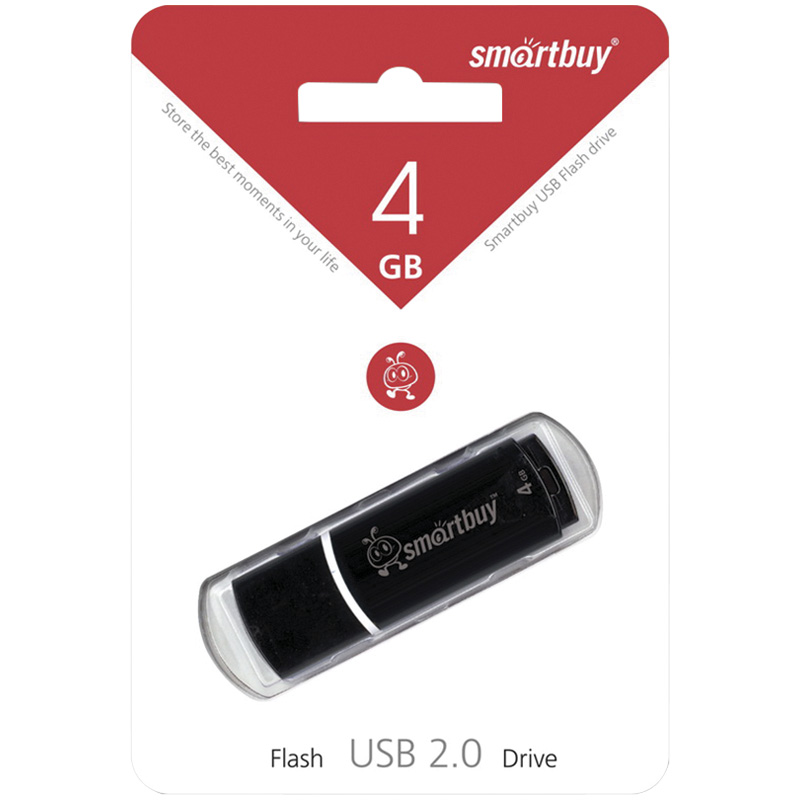  Smart Buy "Crown"  4GB, USB 2.0 Flash Drive 