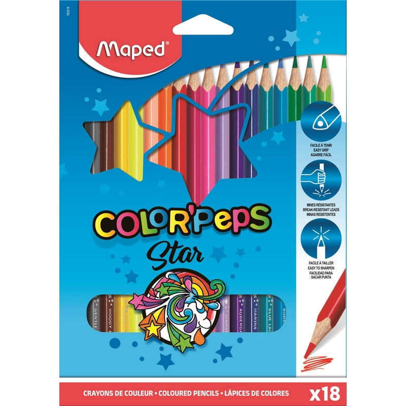 Карандаши цветные Maped COLOR