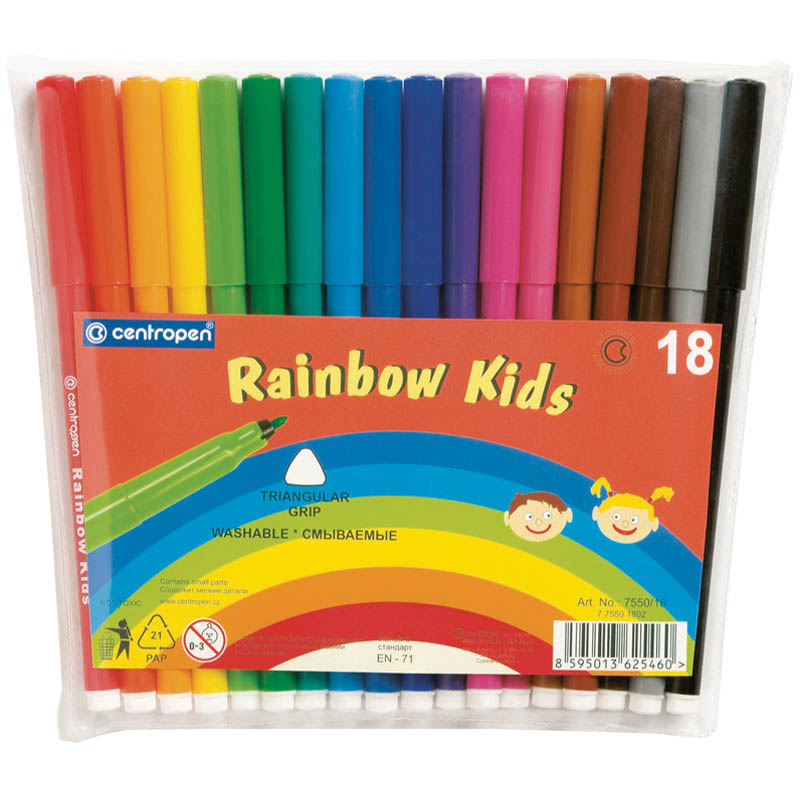  Centropen "Rainbow Kids", 18.,  