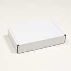 Коробка самосборная, белая, 26,5 x 16,5 x 5 см оптом