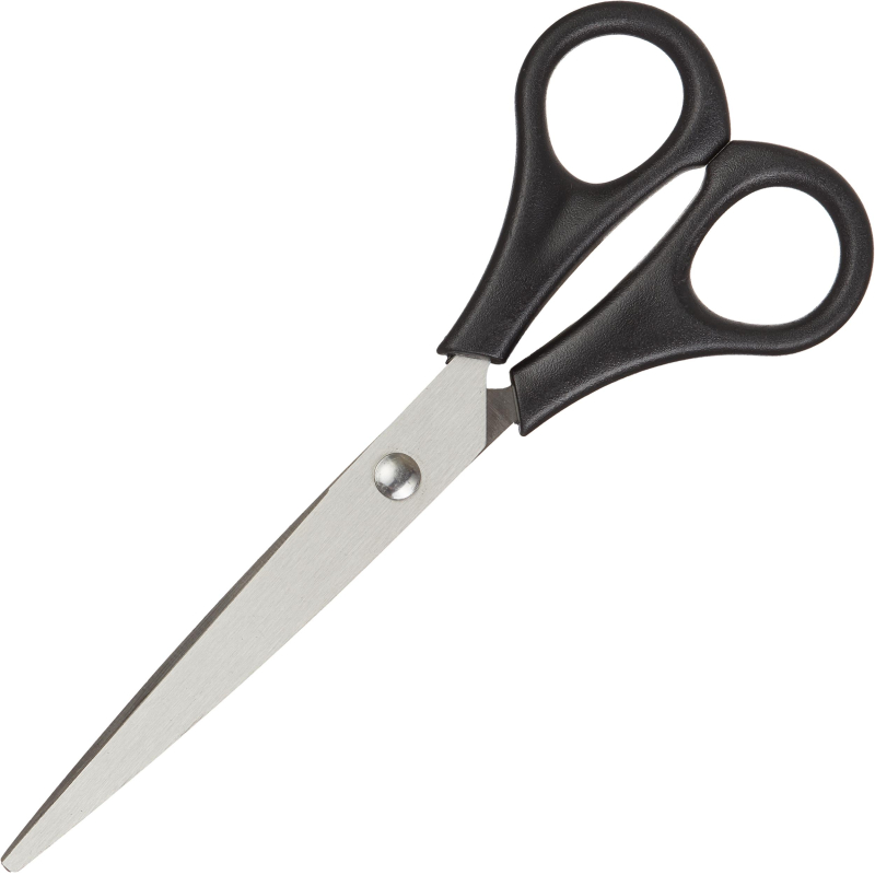 Ножницы Attache Economy 160 мм с пластик симметричными ручками,черный оптом