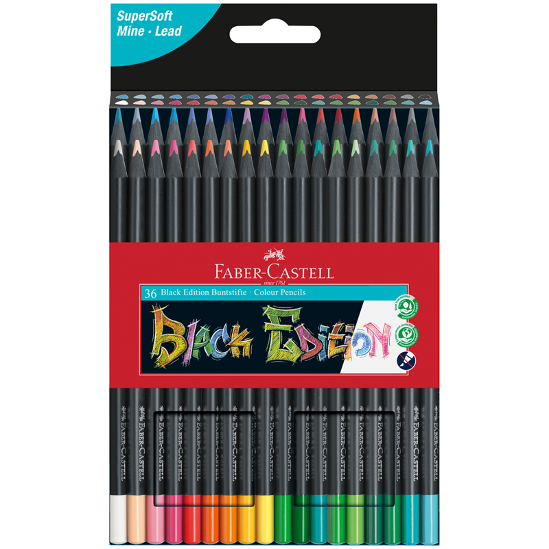   Faber-Castell "Black Edition", 3 