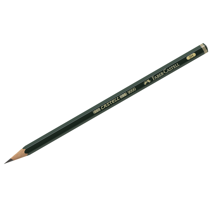 / Faber-Castell "Castell 9000" 2H,  