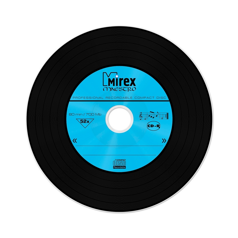   CD-R, 52x, Mirex Maestro, Slim/5, UL120120A8F 