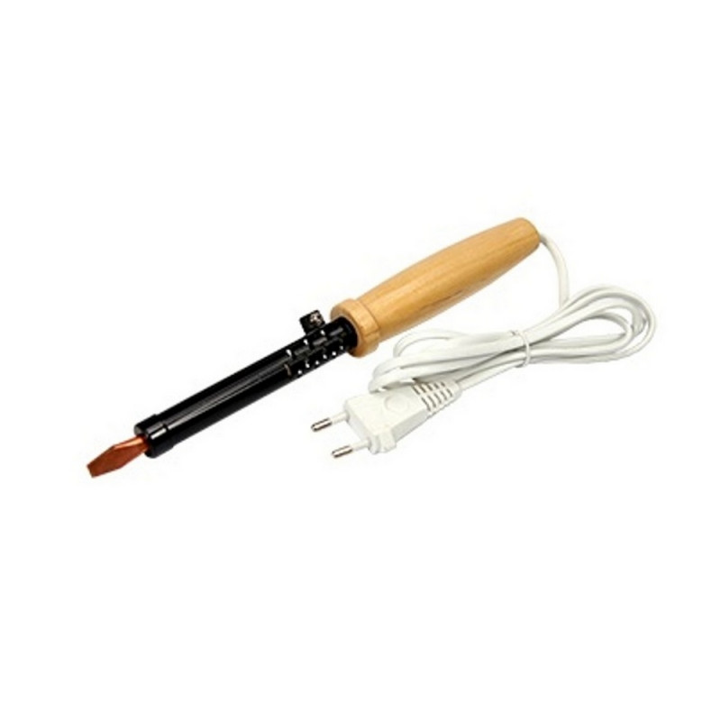 Паяльник REXANT ПД, 100 Вт, деревянная ручка, ЭПСН (12-0291) оптом
