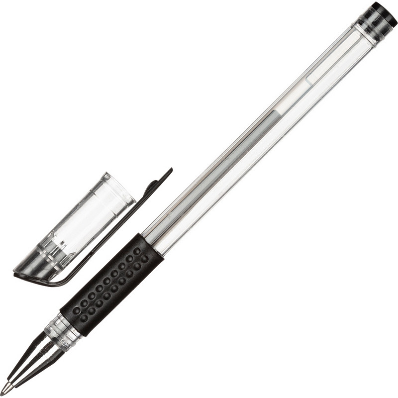 Ручка гелевая неавтоматическая Attache Economy черный стерж., 0,3-0,5 мм оптом