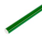 Палка гимнастическая 70 см, цвет зелёный оптом