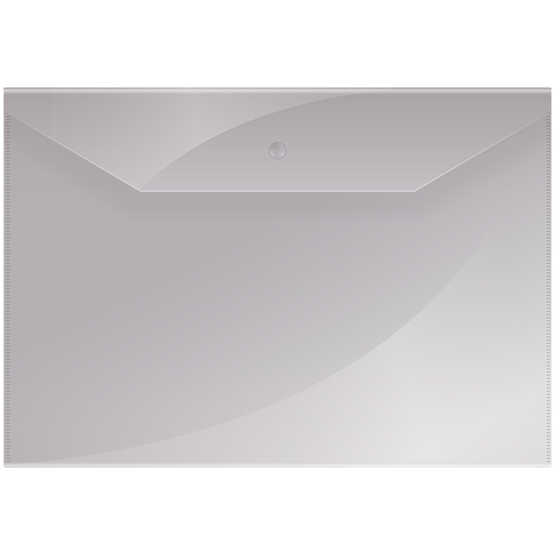 Папка-конверт на кнопке OfficeSpace А4, 150мкм, пр оптом