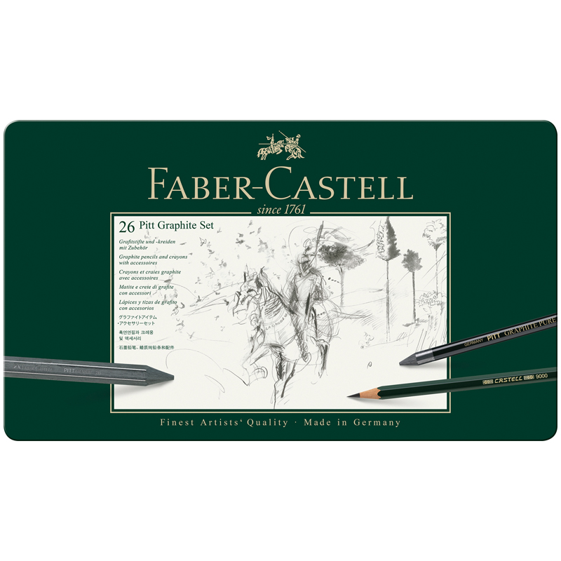   / Faber-Castell "Pitt Graphite" 
